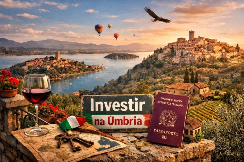 Investir em Im�veis na �mbria: O Novo Destino dos Brasileiros na It�lia